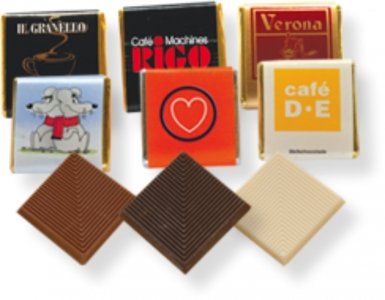 reklamní čokoláda belgická 5g