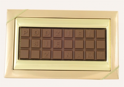 promotional chocolate text 24